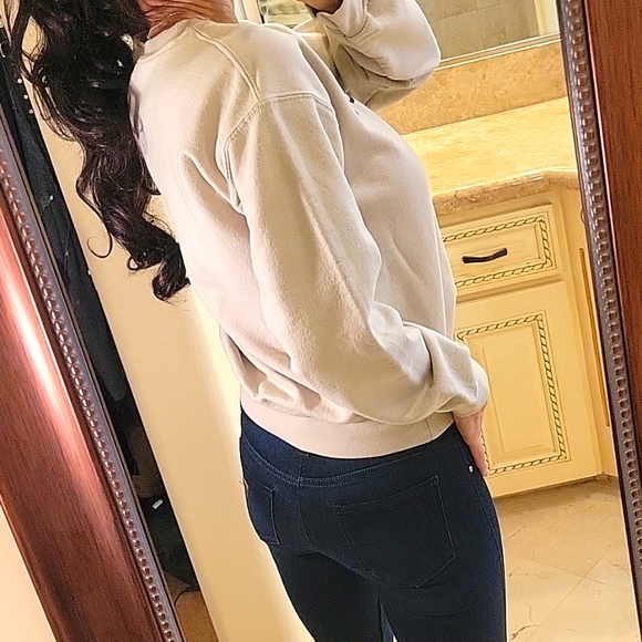 FIANCÉ est. 2021 Beige Sweatshirt, S - Picture 8 of 16